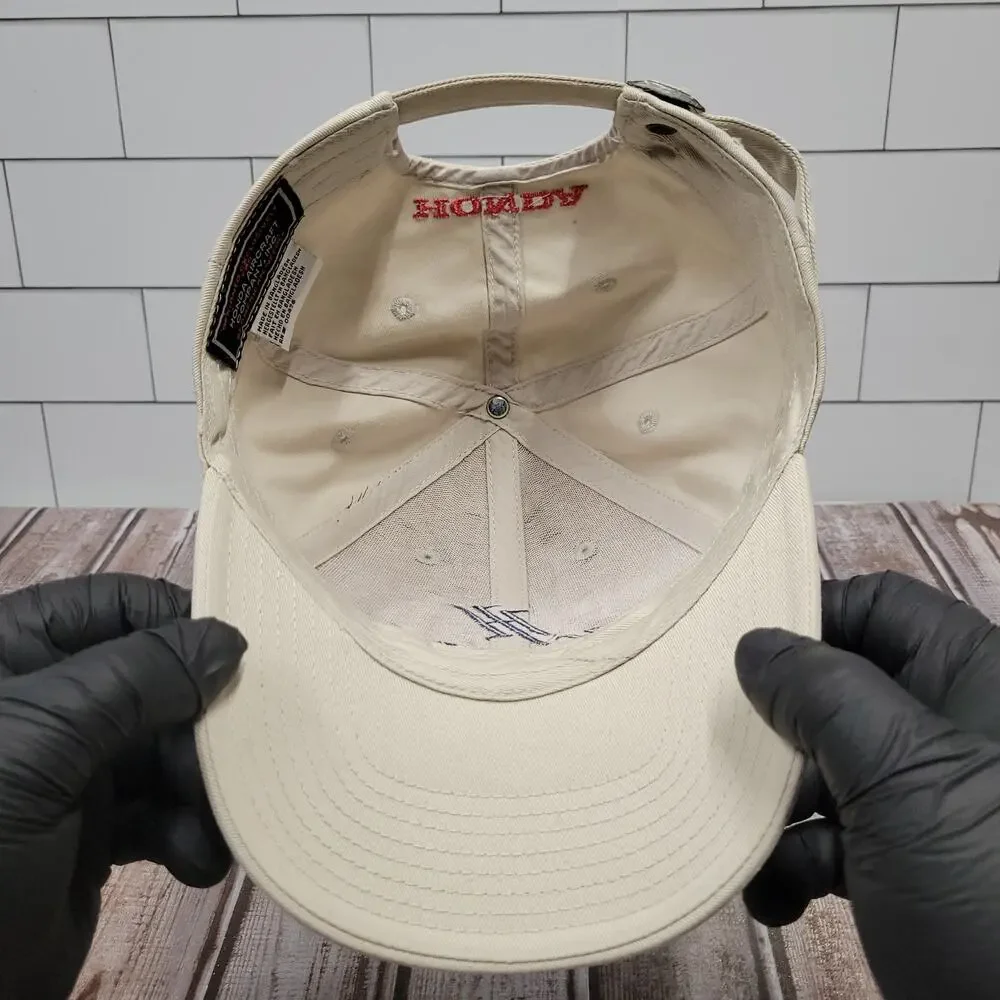 HondaJet Honda Aircraft Adjustable Hat Khaki Embroidered Strapback Cap